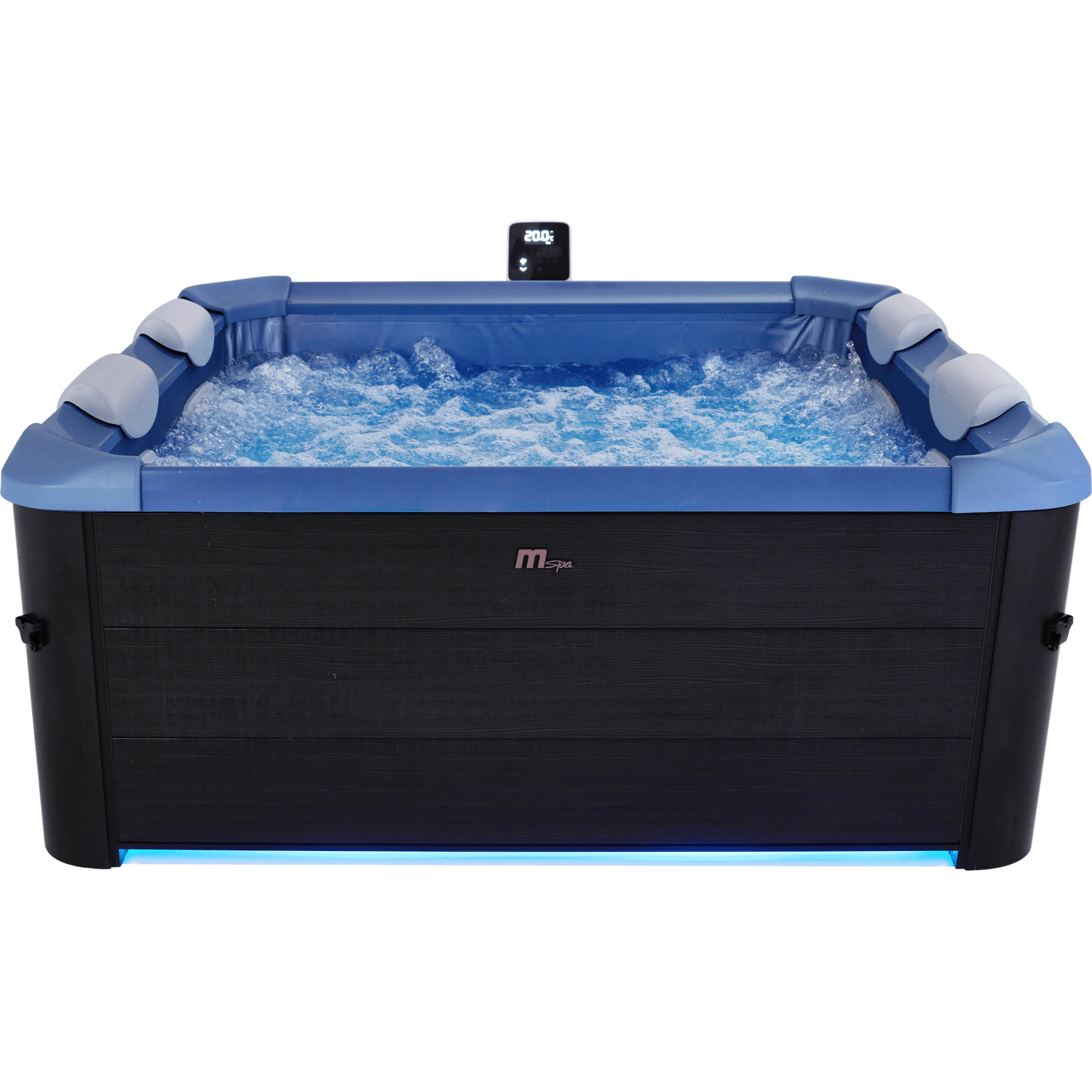 MSPA - Spa Square 160cm x 160cm SAPPHIRE 6 zits